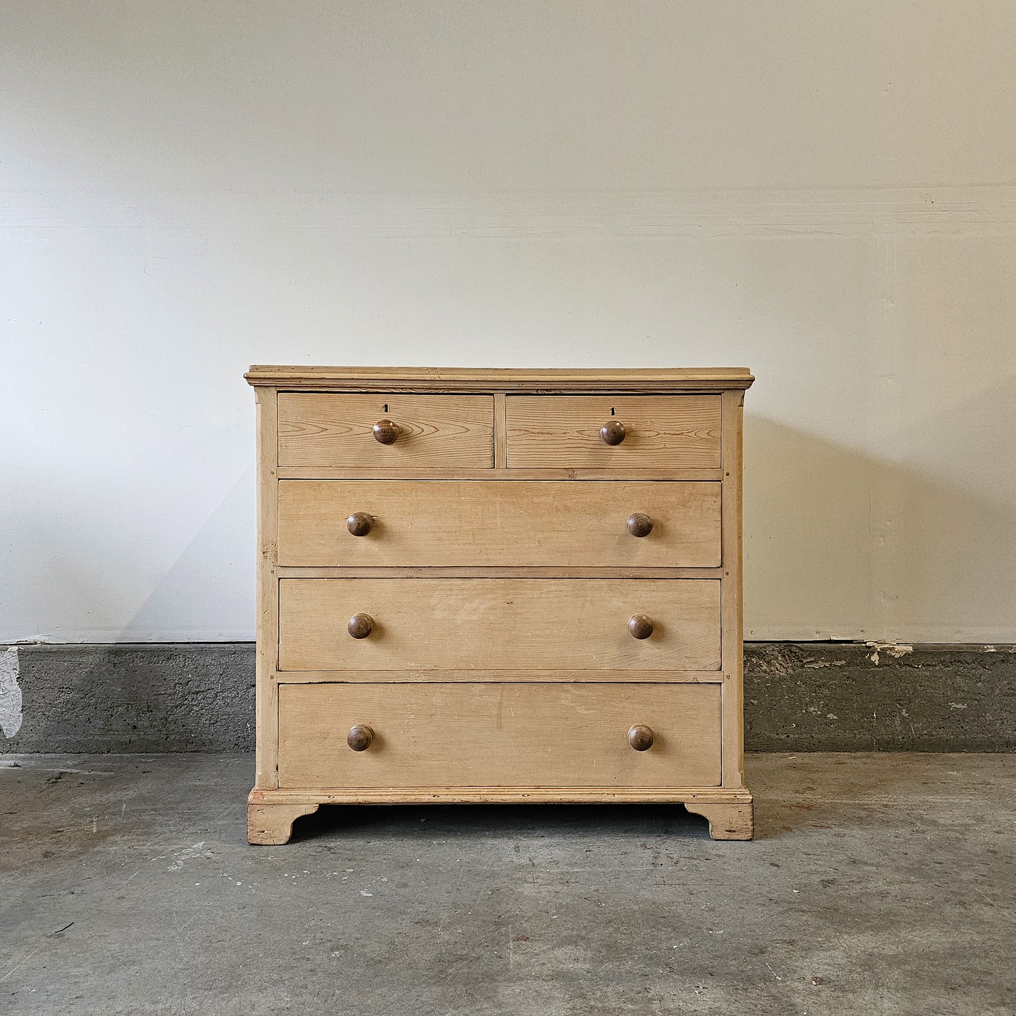 Antique English Pine Dresser - Circa 1870