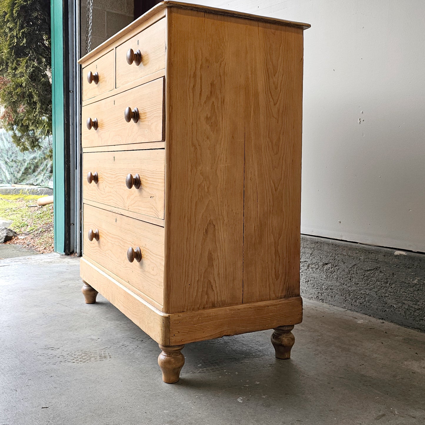 Antique English Pine Dresser - Circa 1880