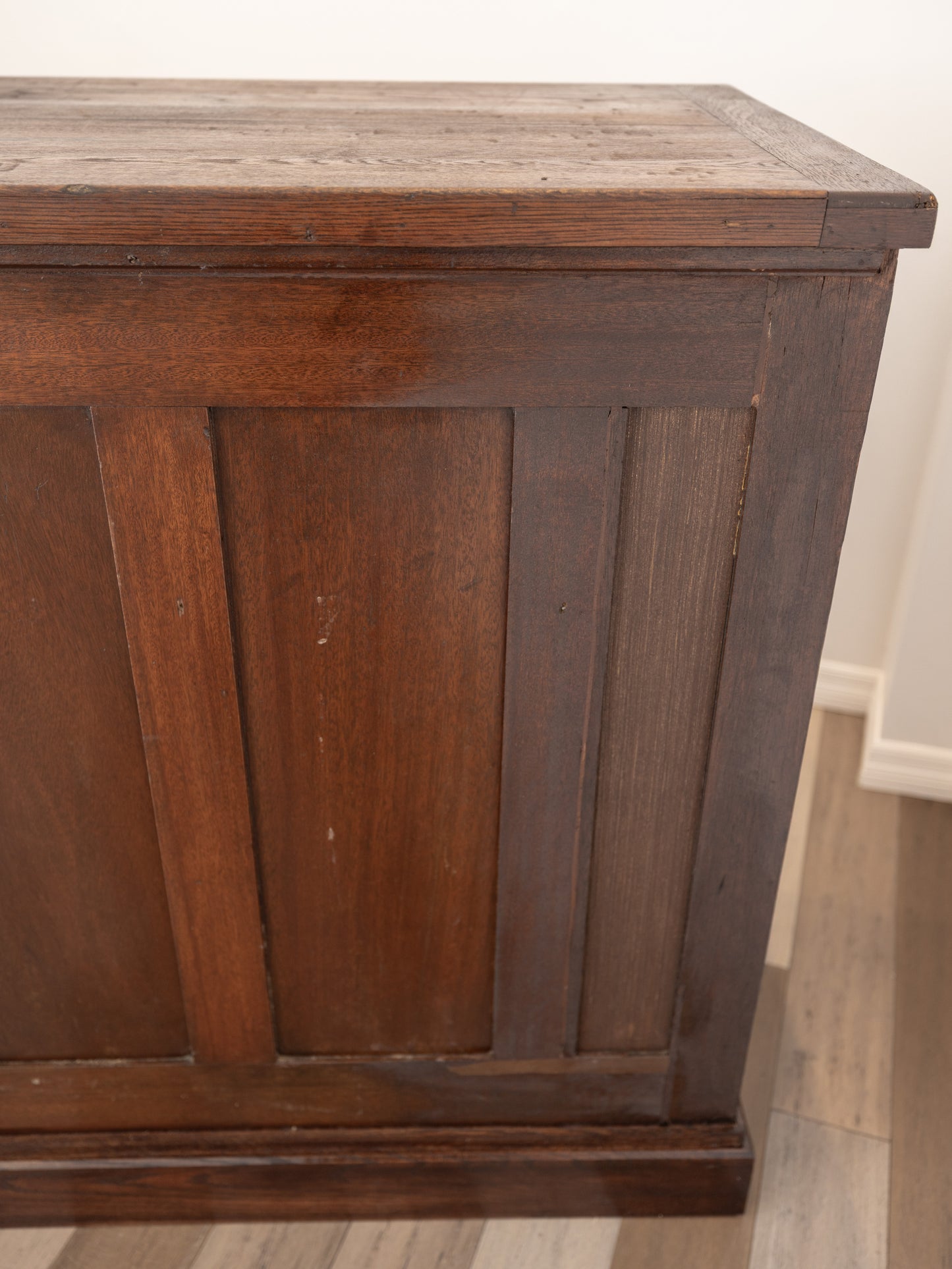 Large Antique Oak Shop Counter Cabinet - Circa Early 20th Century