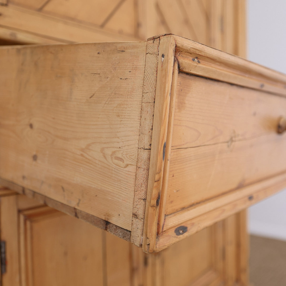 Antique English Pine Cupboard | c. Late 19th century