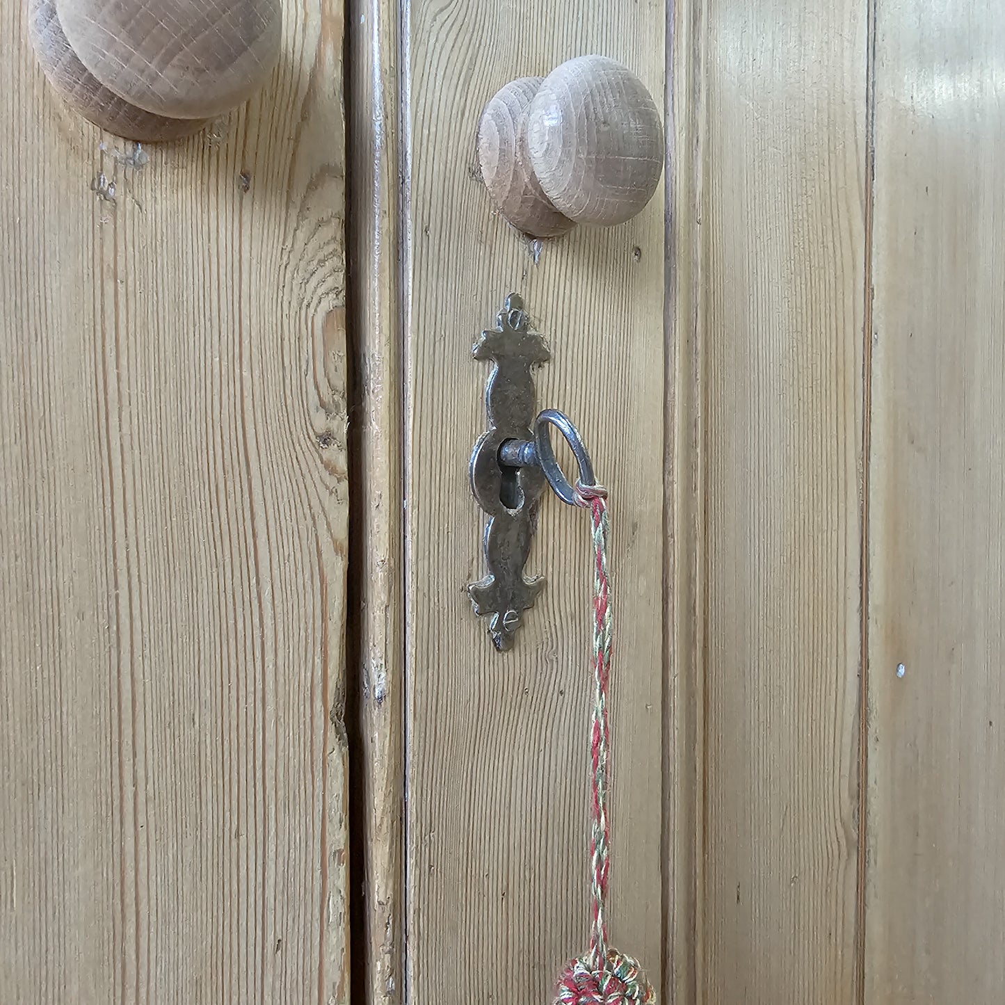 Antique English Pine Cupboard - Circa 1870
