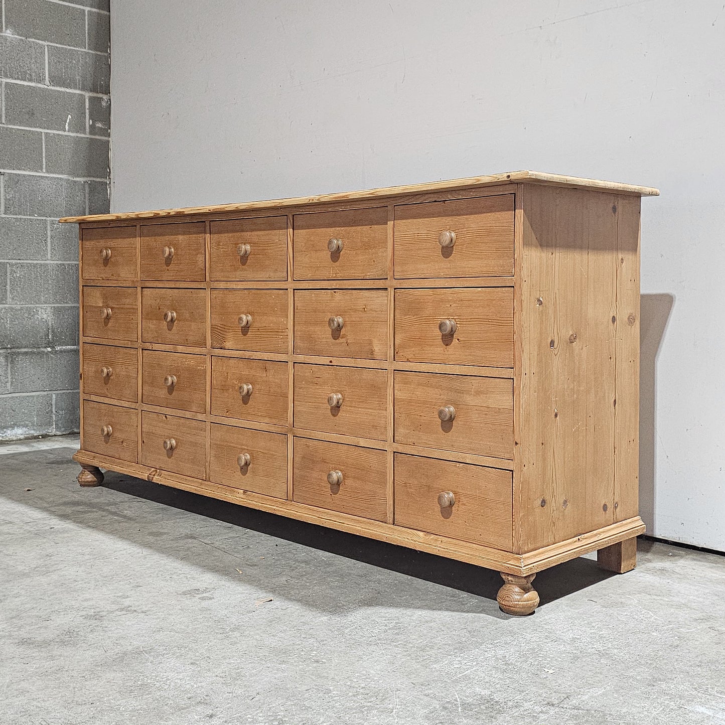 Vintage apothecary multi-drawer chest of drawers (dresser)