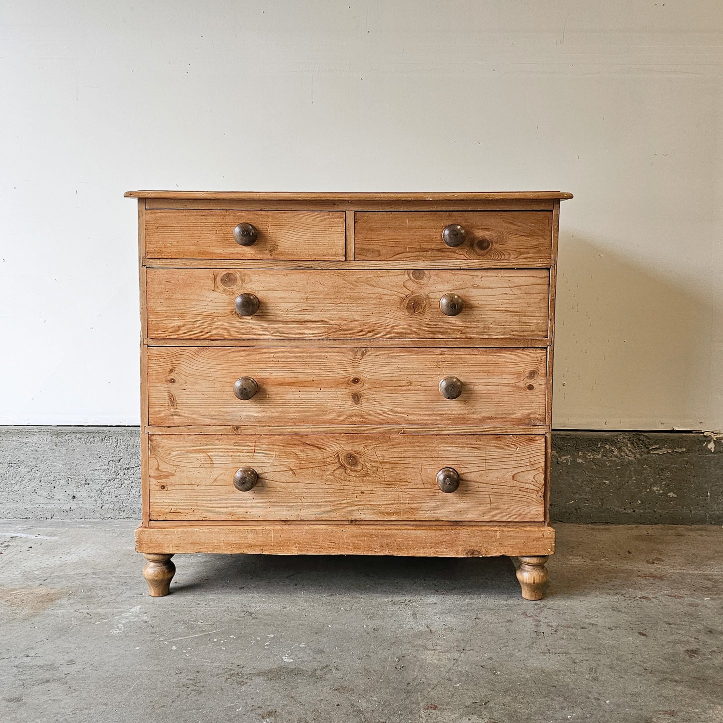 Antique English Pine Dresser - circa 1870
