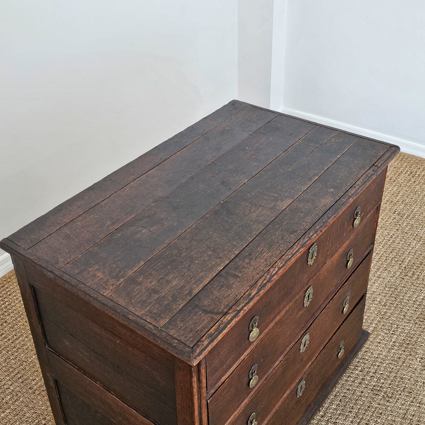 Antique English Oak Dresser - Circa 1780