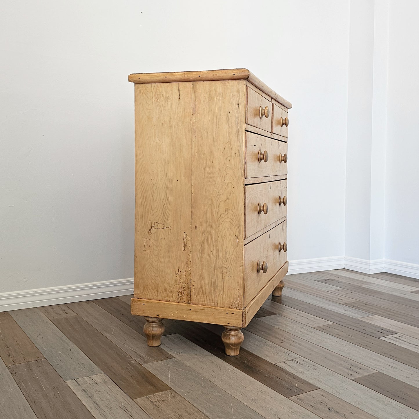 Antique English Pine Dresser - Circa 1860