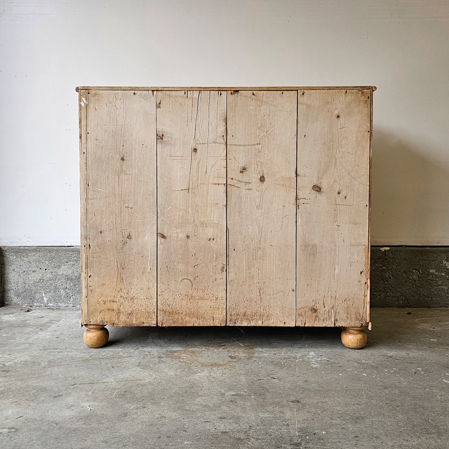 Antique English Pine Dresser - Circa 1870