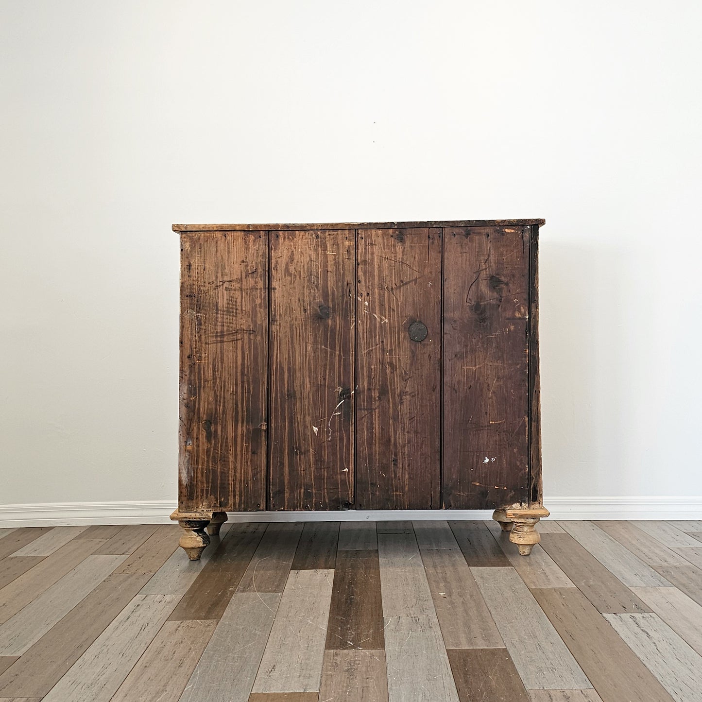 Antique Pine Chest of Drawers / Dresser - Circa 1870