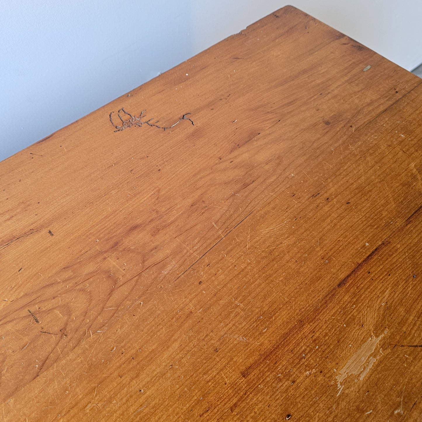 Antique English Pine Dresser - Circa 1870