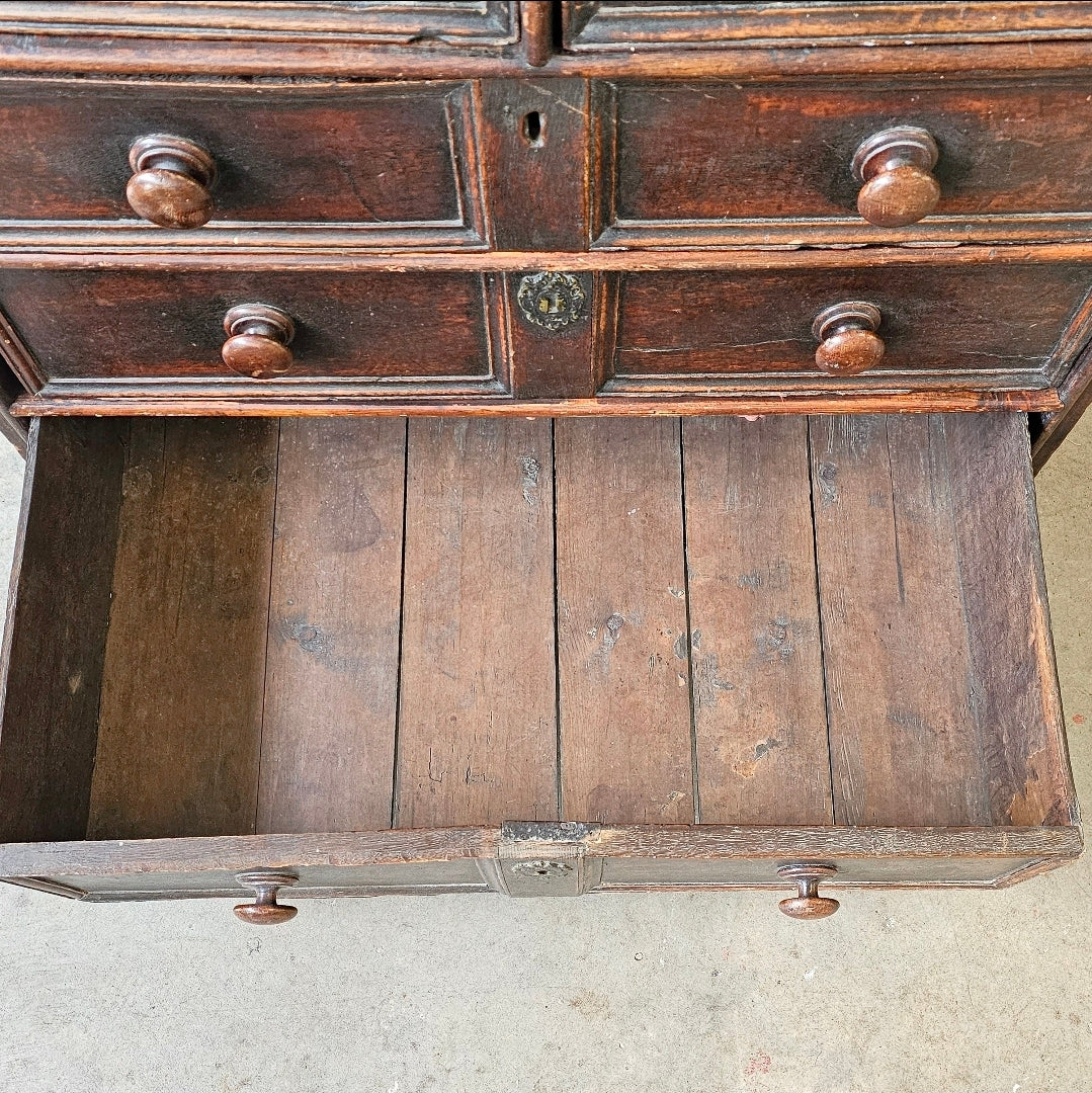 William & Mary Oak Chest of Drawers (Dresser) Late 17th – Early 18th Century