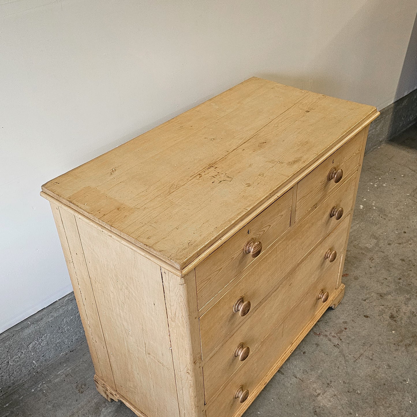 Antique English Pine Dresser - Circa 1870