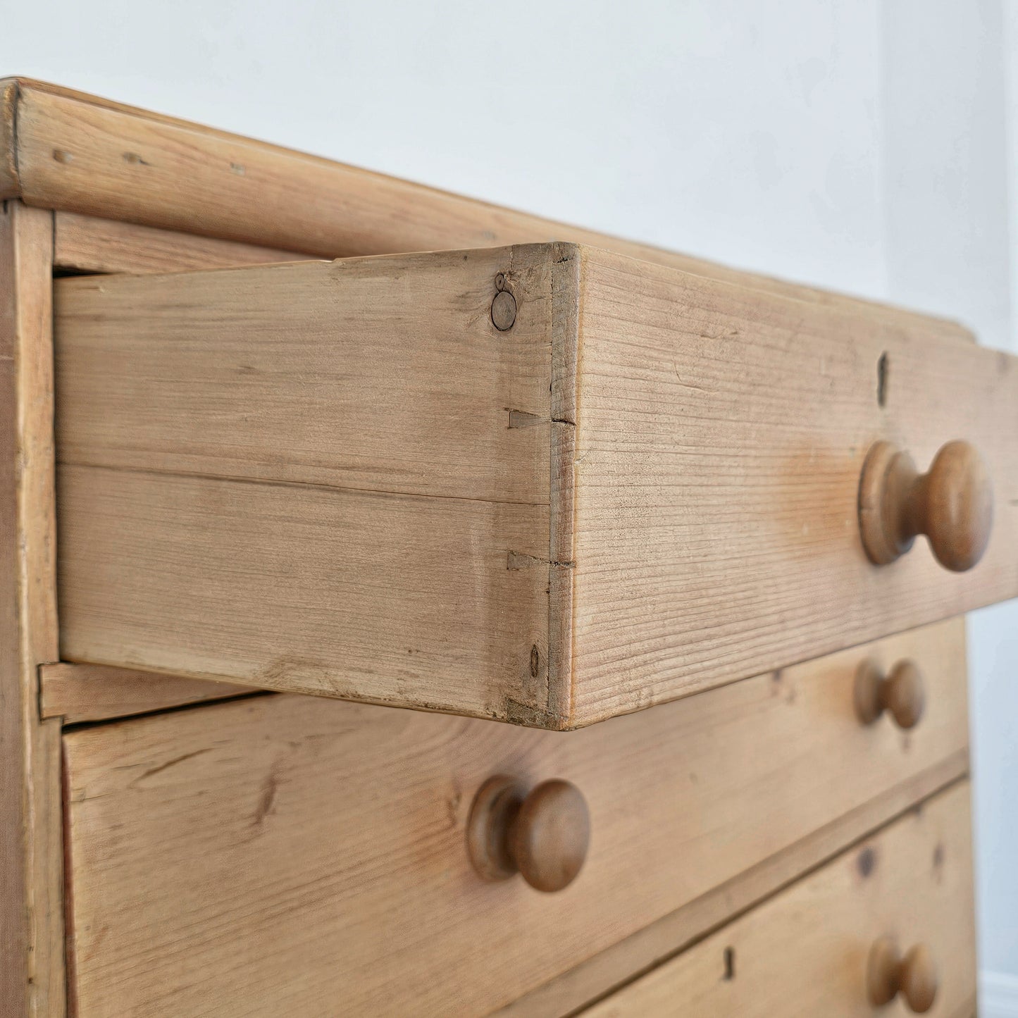 Antique English Pine Dresser - Circa 1870