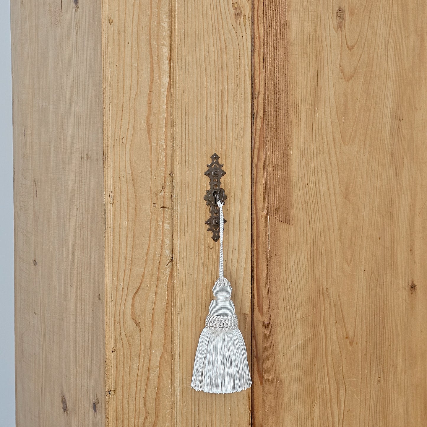 Antique English Pine Single Door Cupboard
