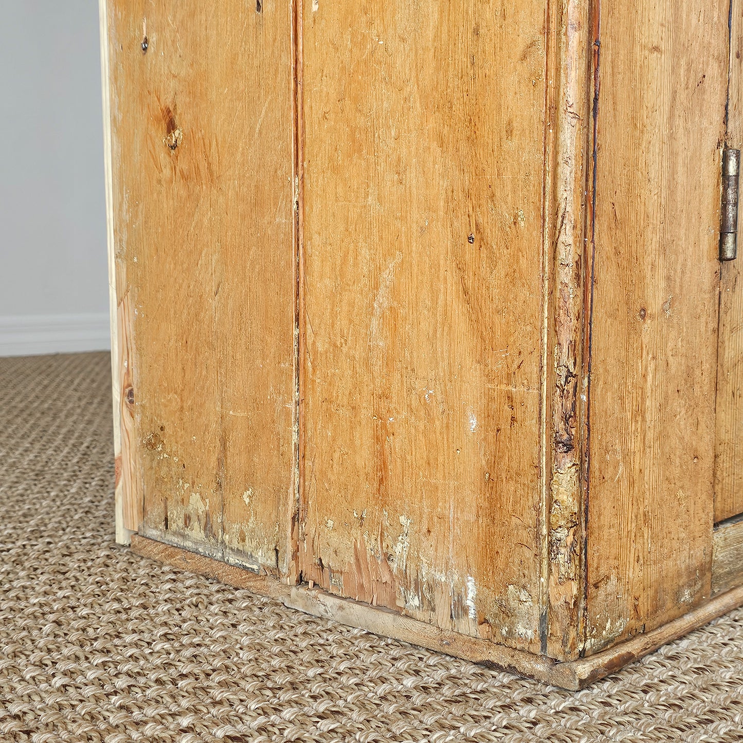 Antique English Pine Kitchen Hutch or Dresser - Circa 1890