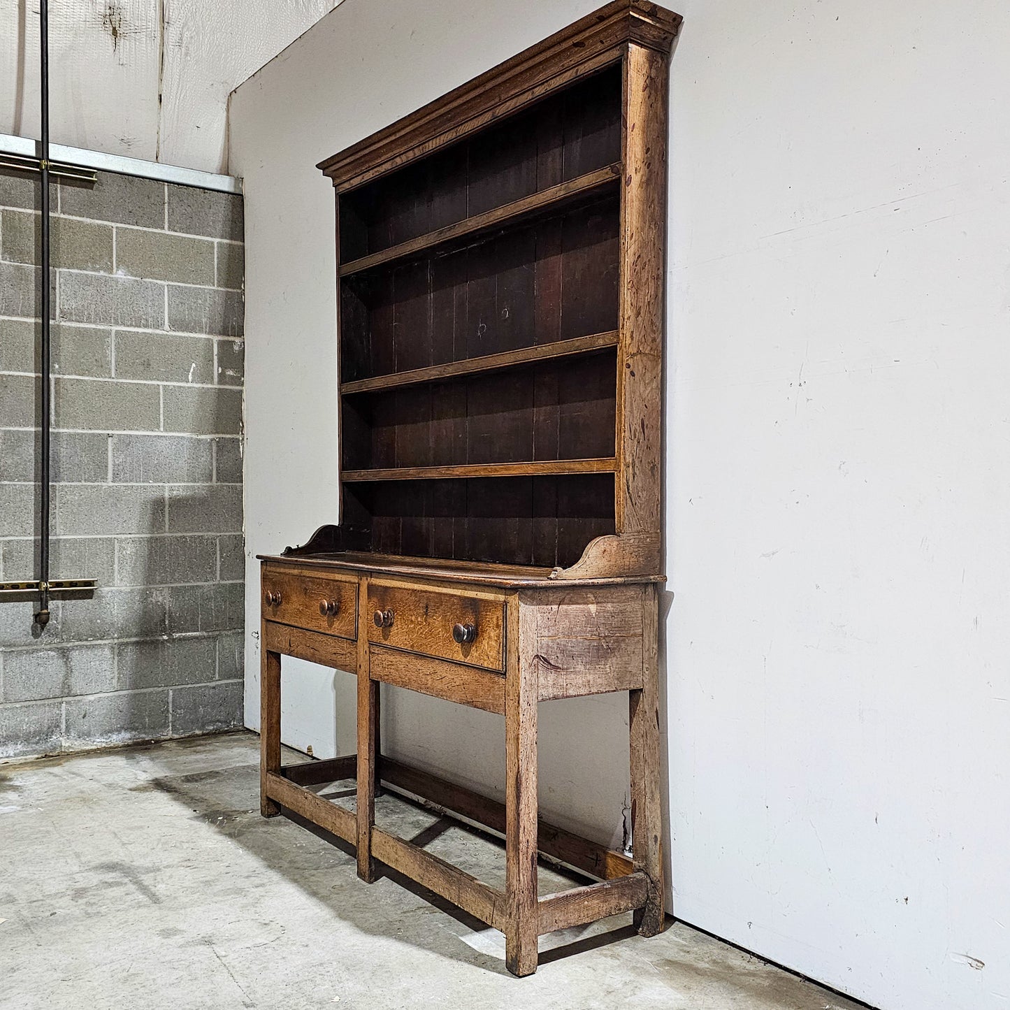 Antique Welsh Oak Dresser - 18th Century