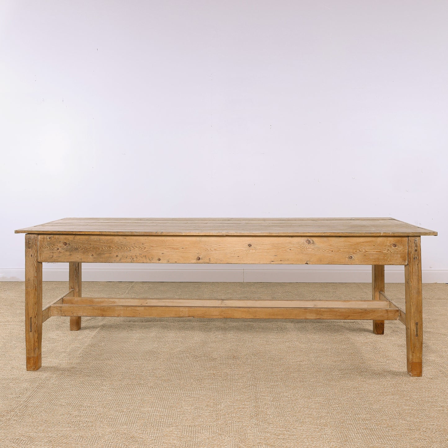 Antique Irish Pine Farmhouse Table | Circa 1870