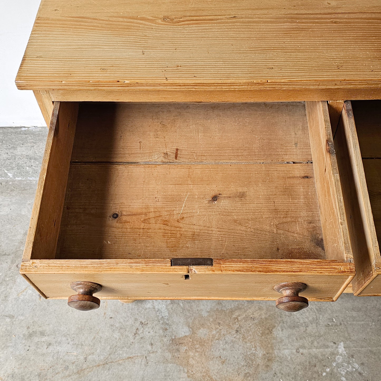 Antique Pine Chest of Drawers / Dresser - Circa 1870