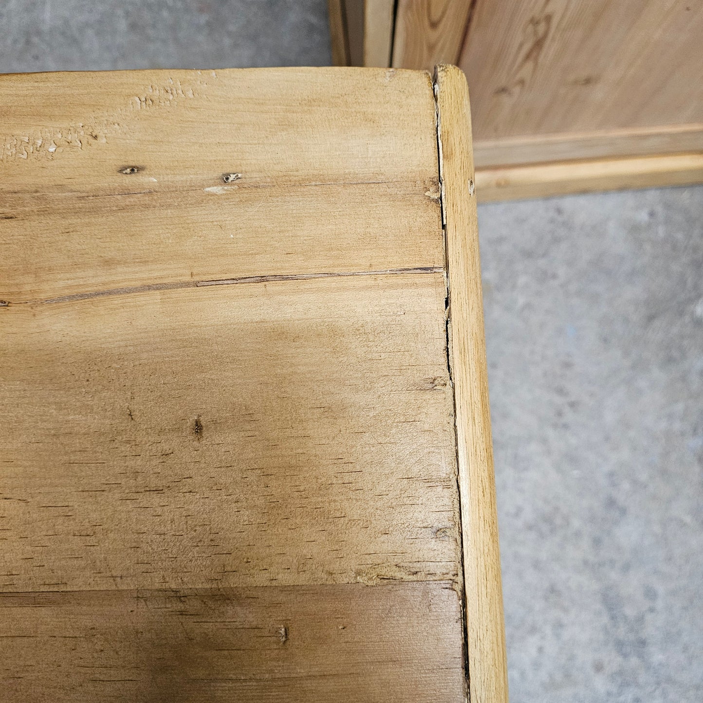 Antique English Pine Petite Dresser or Nightstand - Circa 1870