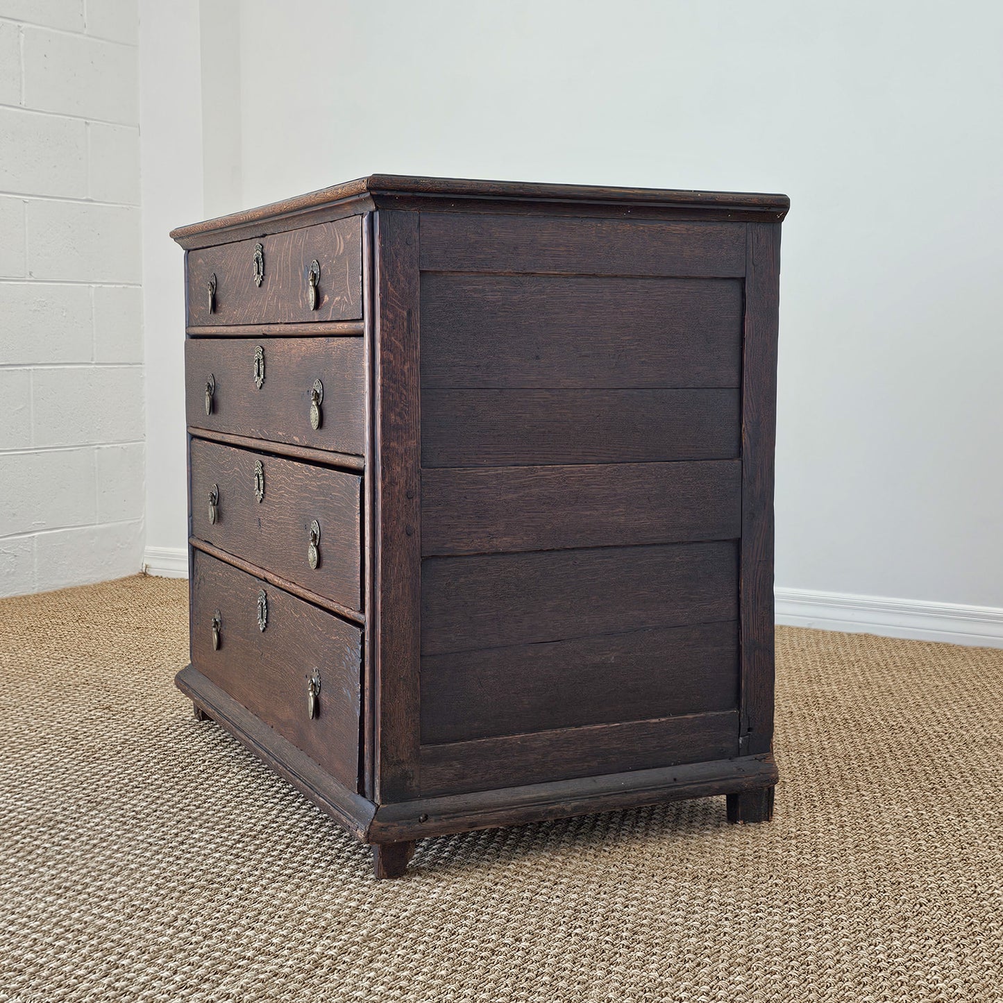 Antique English Oak Dresser - Circa 1780