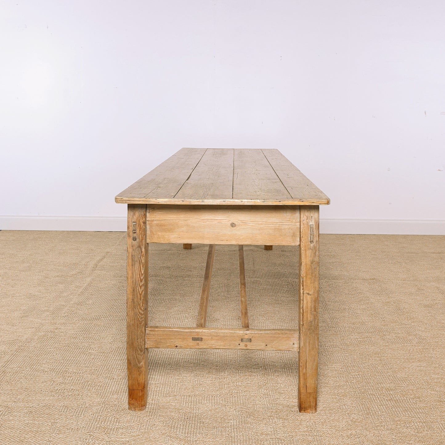 Antique Irish Pine Farmhouse Table | Circa 1870