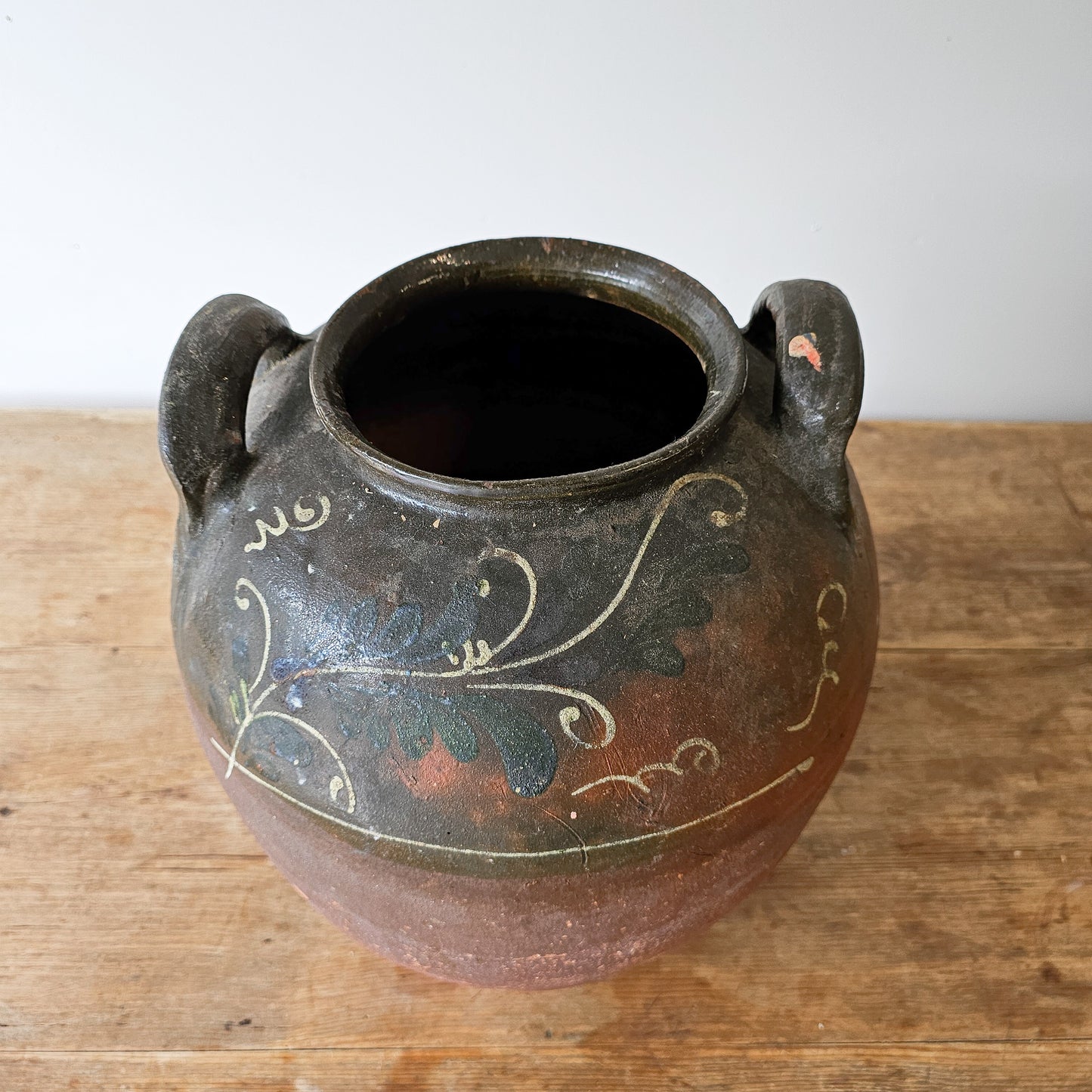 Vintage Hungarian Pottery with handles