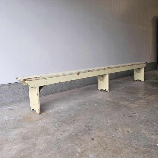 Primitive Bench with Original Paint Finish