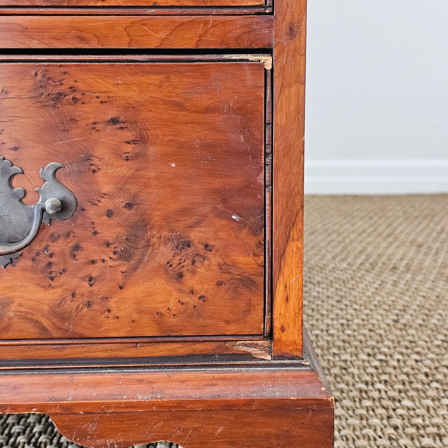 Antique English Secretary Bookcase | Georgian Revival | Circa 1900–1930