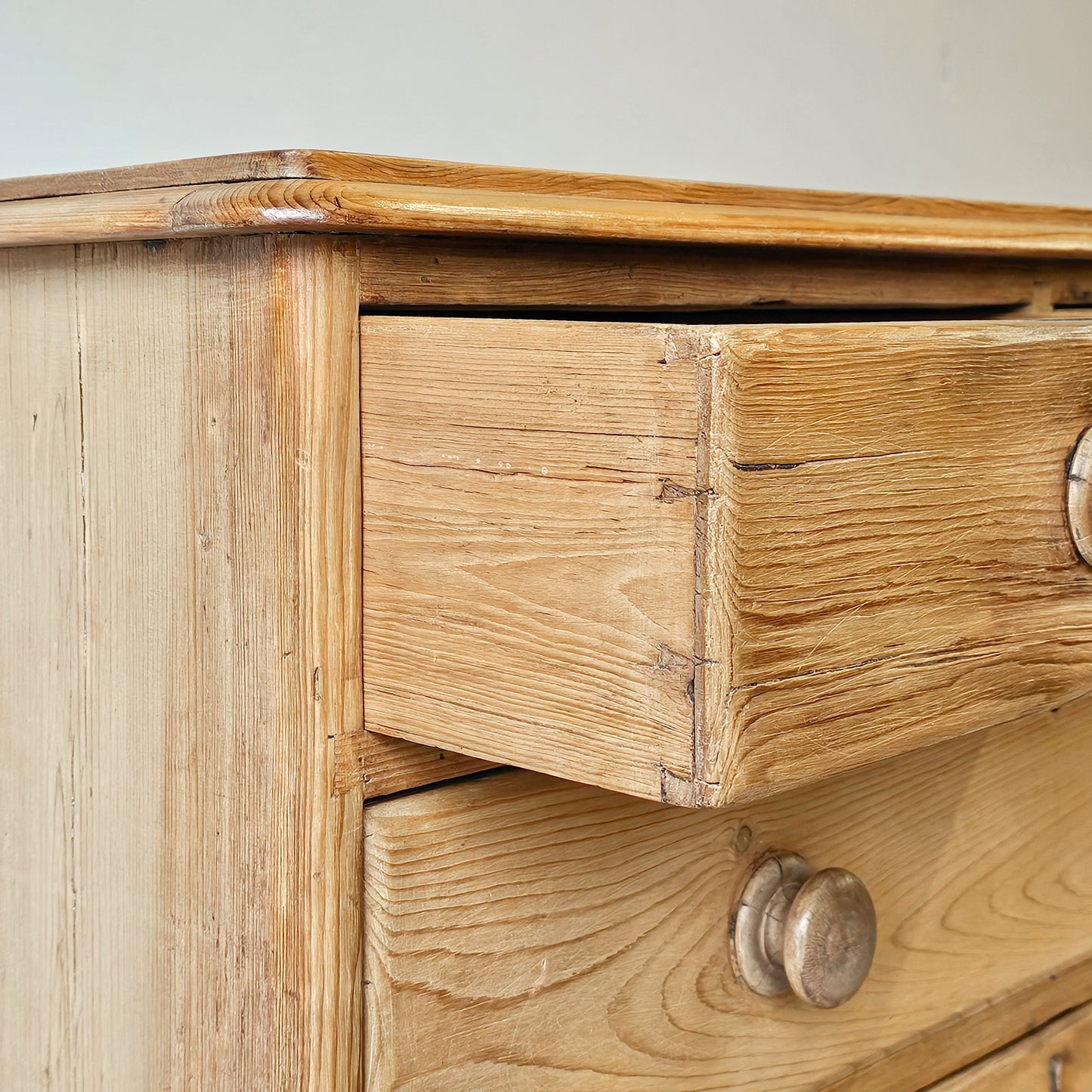 Antique English Pine Dresser - Circa 1870