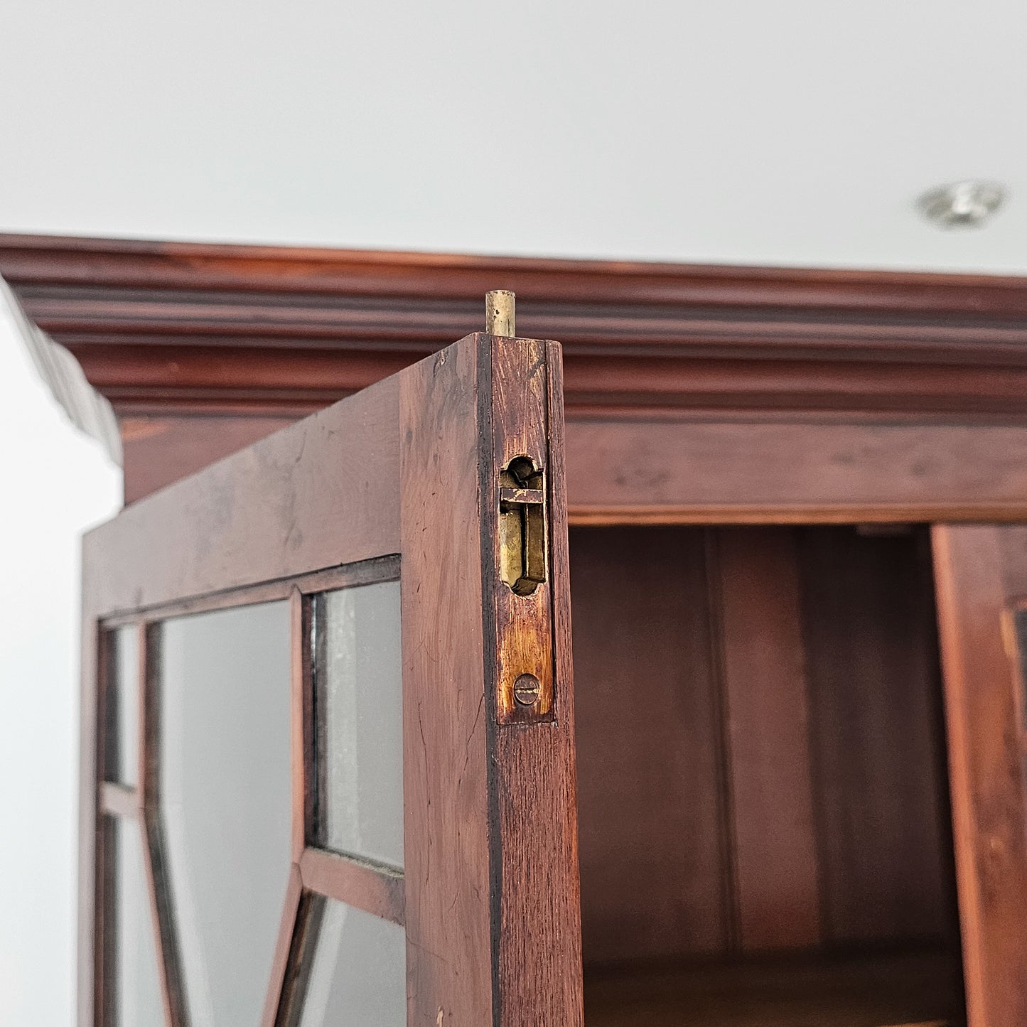 Antique English Secretary Bookcase | Georgian Revival | Circa 1900–1930