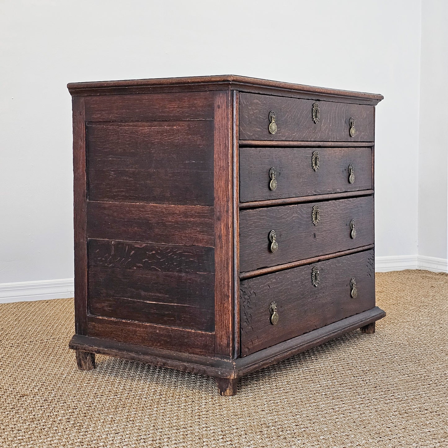 Antique English Oak Dresser - Circa 1780