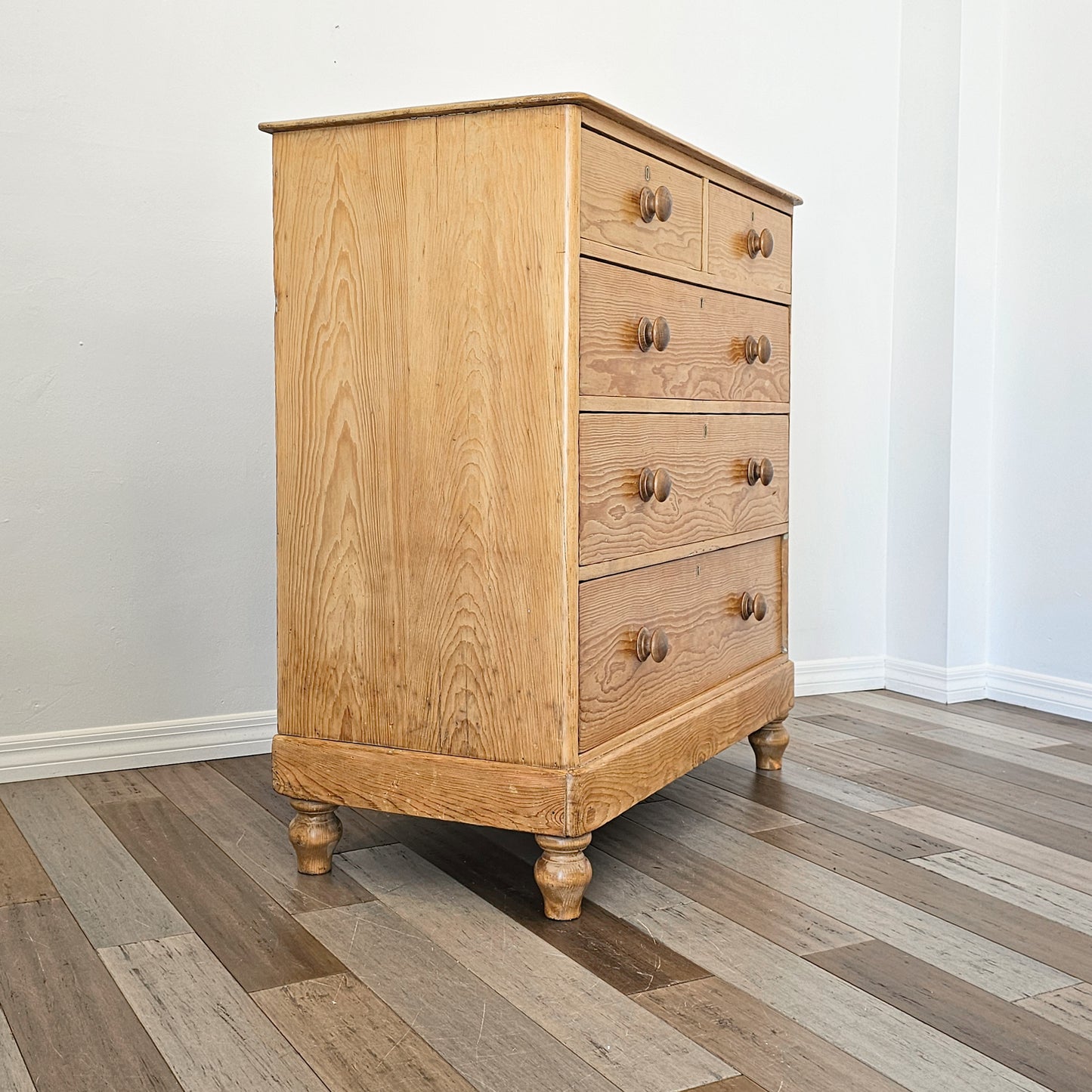 Antique English Pine Dresser - Circa 1880
