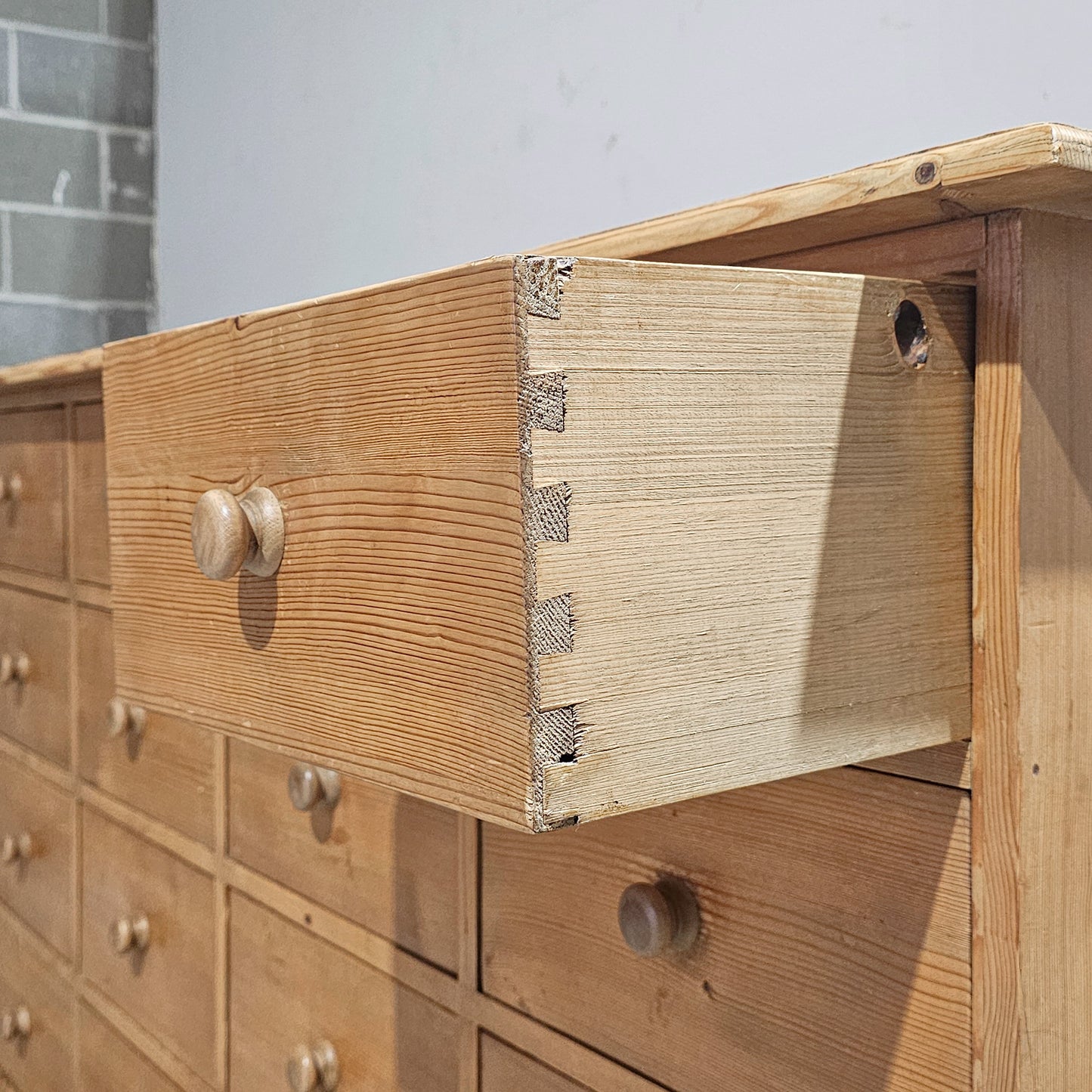 Vintage apothecary multi-drawer chest of drawers (dresser)
