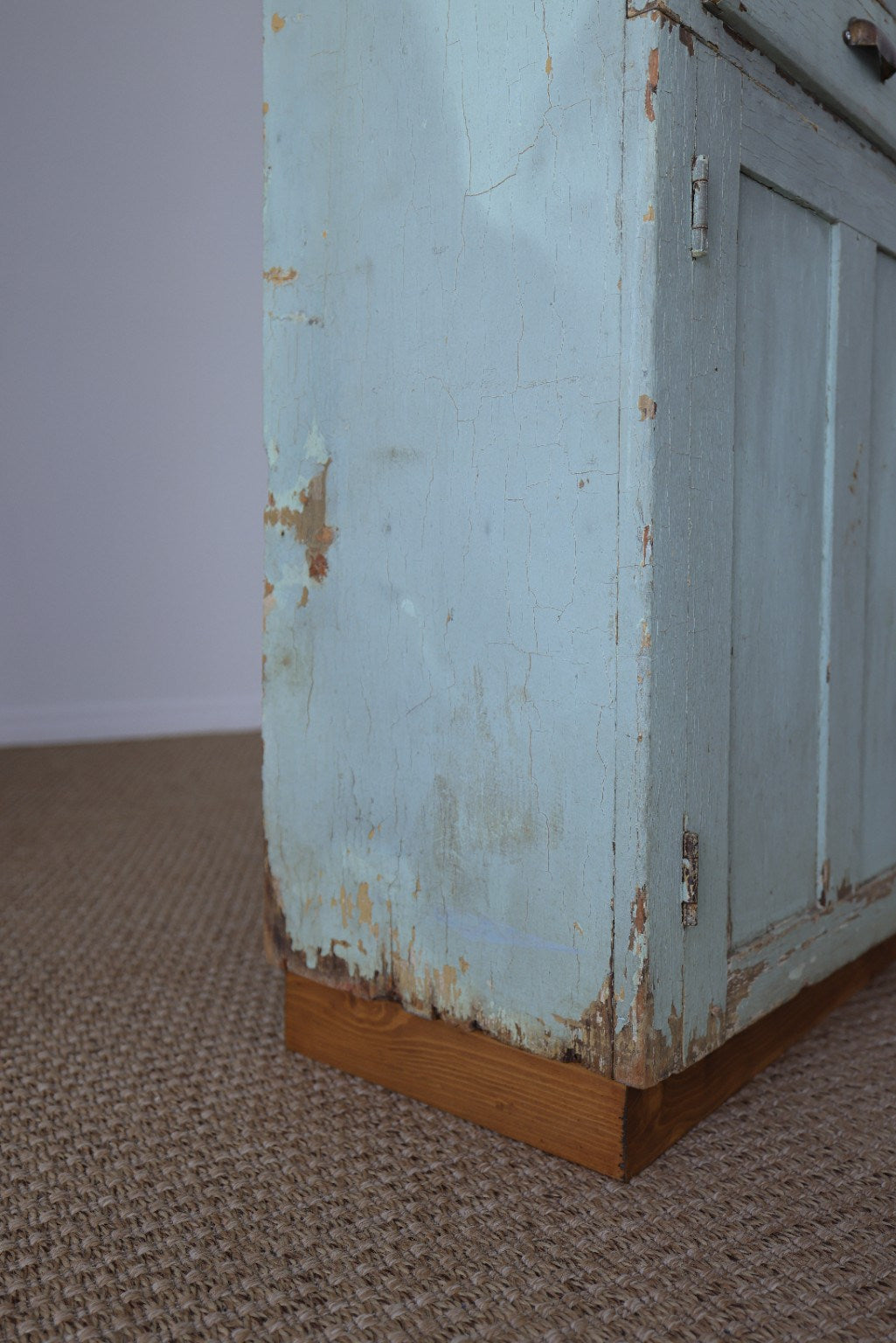 Primitive Painted Farm Cabinet
