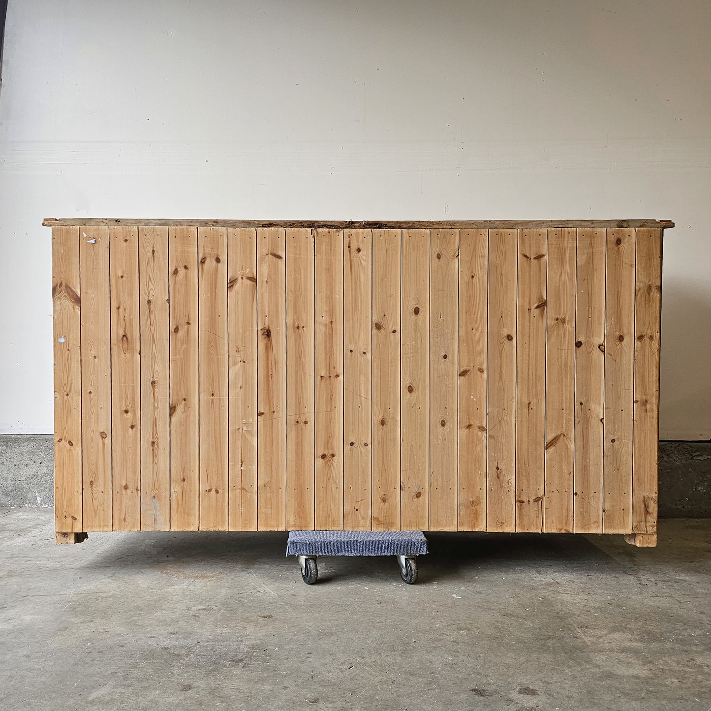 Monumental English Pine Kitchen Dresser (Hutch)-Circa 1880