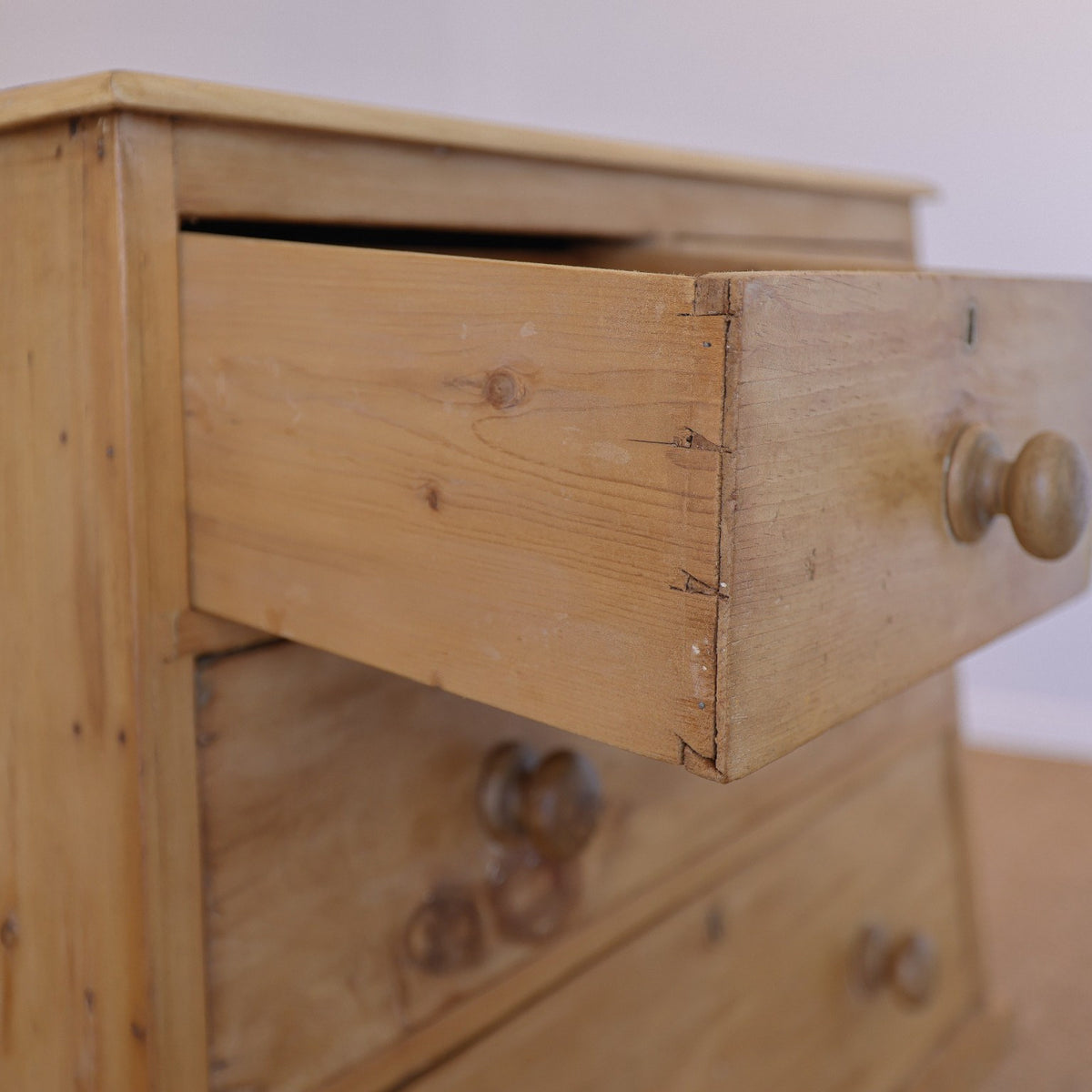 Antique English Pine Petite Dresser or Nightstand - Circa 1870 #01