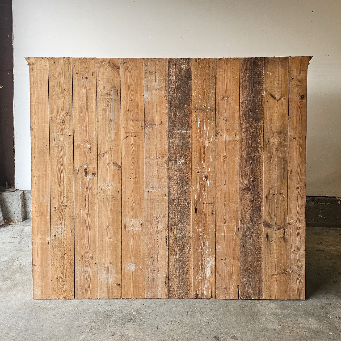 Monumental English Pine Kitchen Dresser (Hutch)-Circa 1880