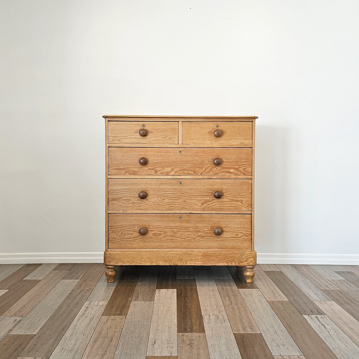 Antique English Pine Dresser - Circa 1880