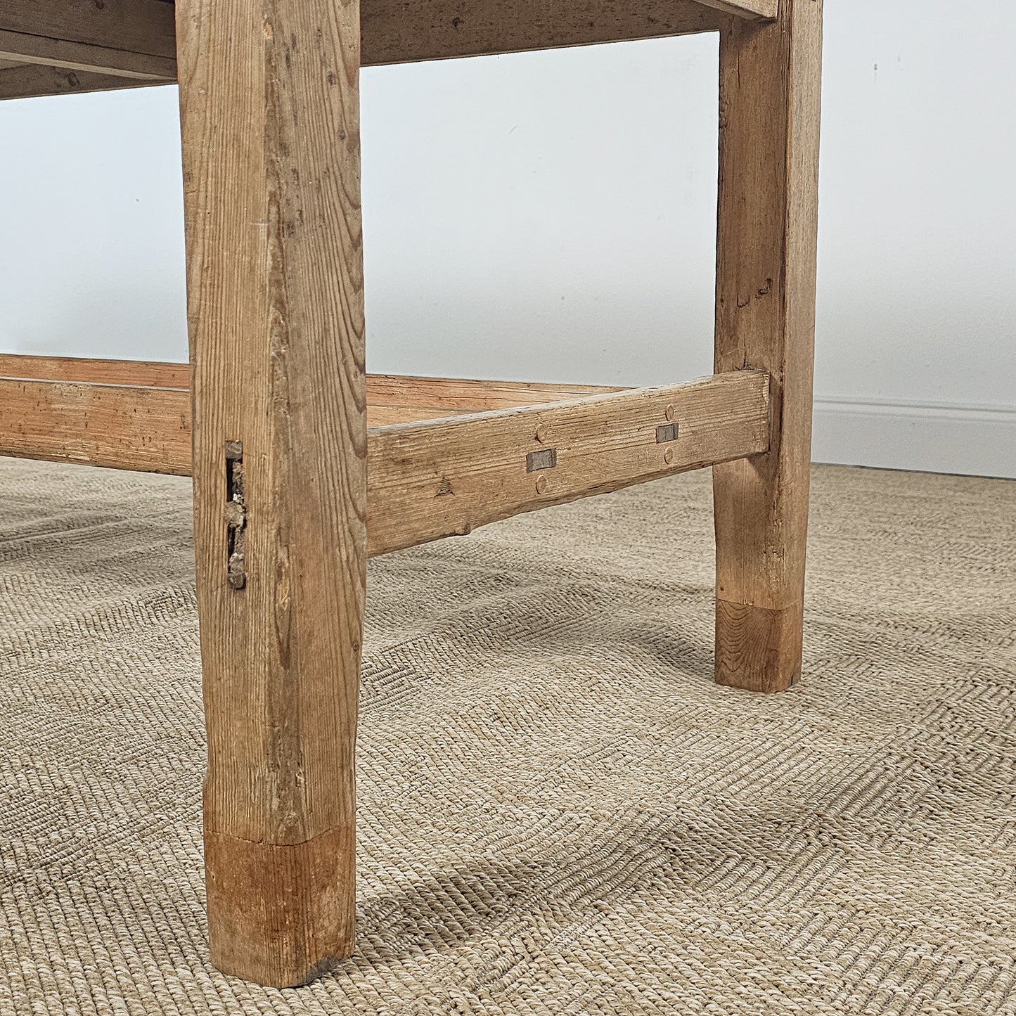 Antique Irish Pine Farmhouse Table | Circa 1870