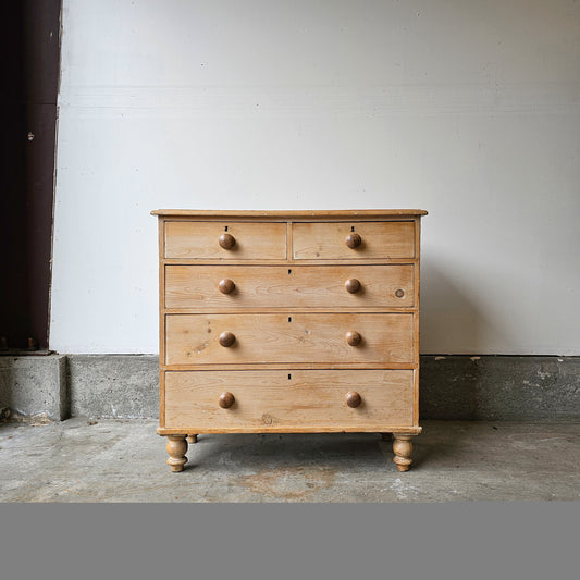 Antique English Pine Dresser- Circa 1870