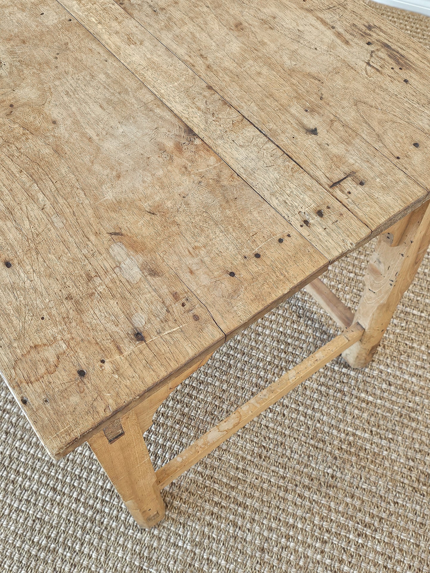 Antique pine table