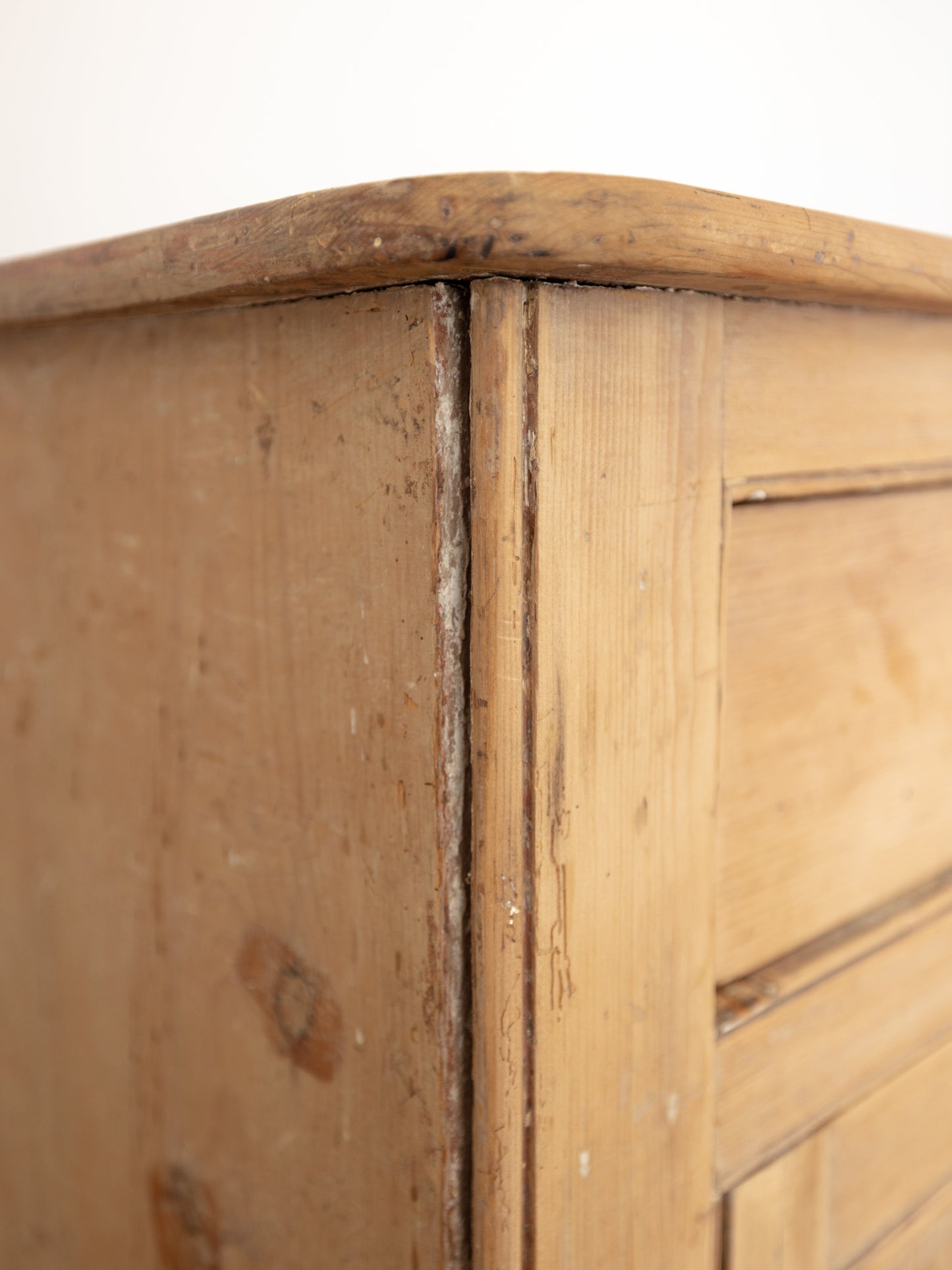 Antique English Pine Sideboard - Circa 1880