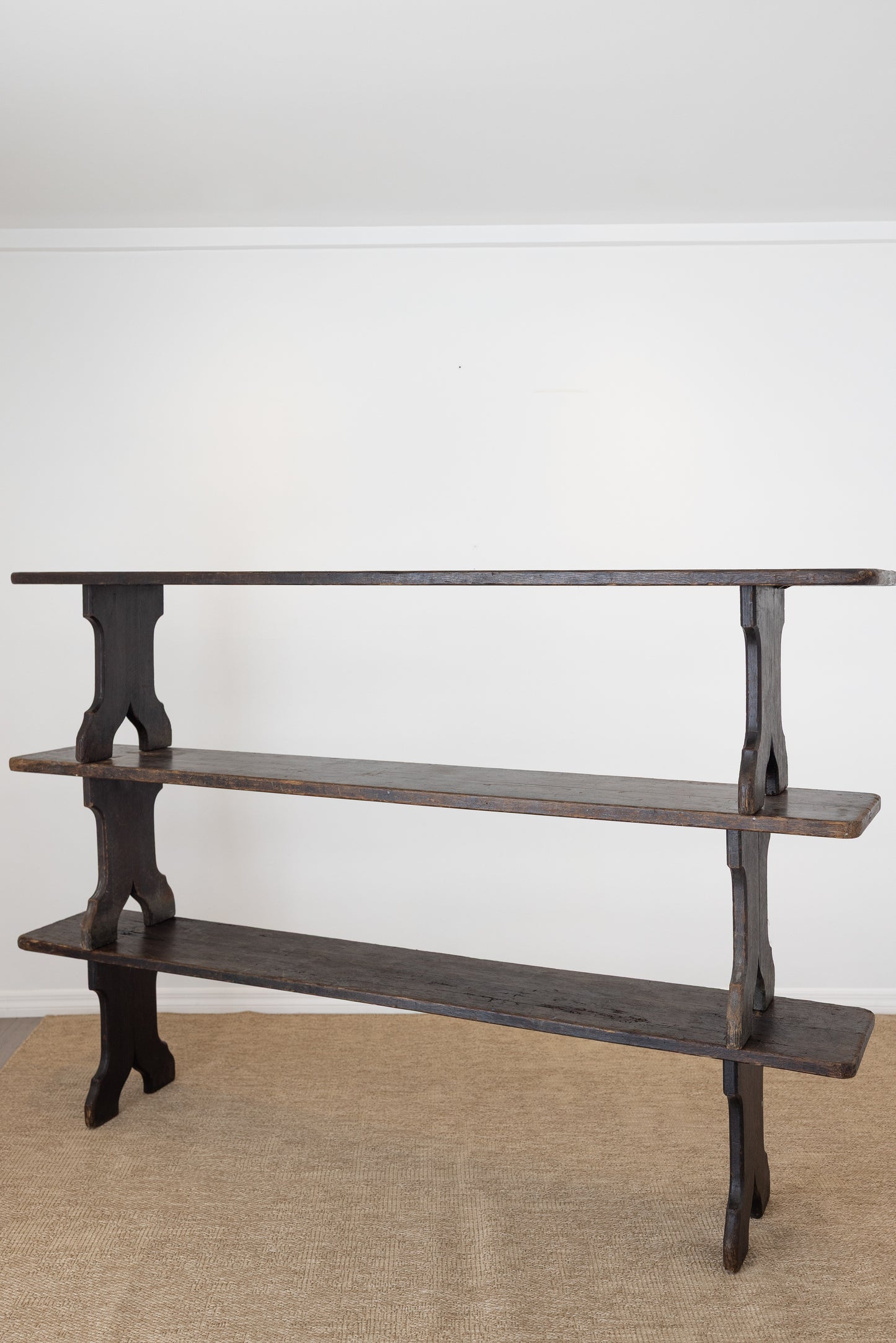 Antique Oak Bench - Circa 1910