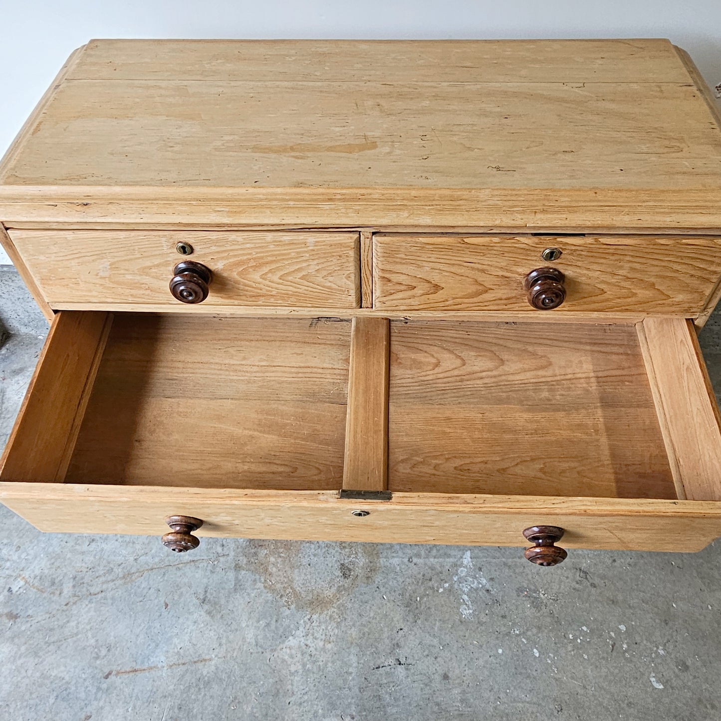 Antique English Pine Dresser - Circa 1880