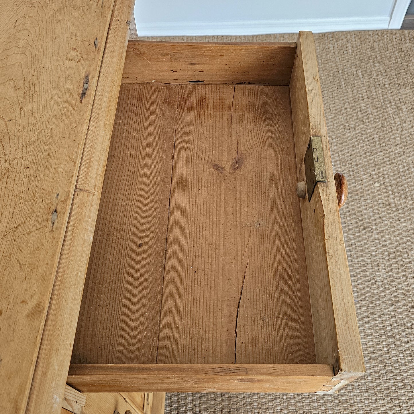 Antique English Pine Cupboard | Circa 1880