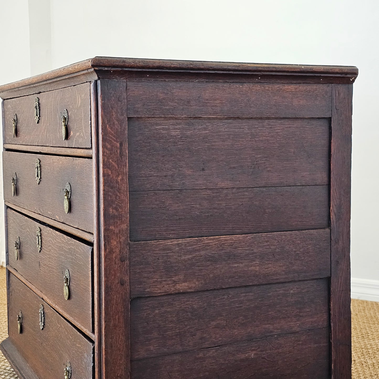 Antique English Oak Dresser - Circa 1780