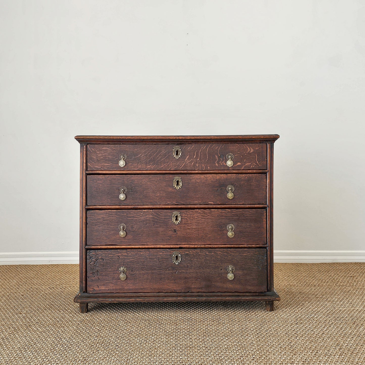 Antique English Oak Dresser - Circa 1780