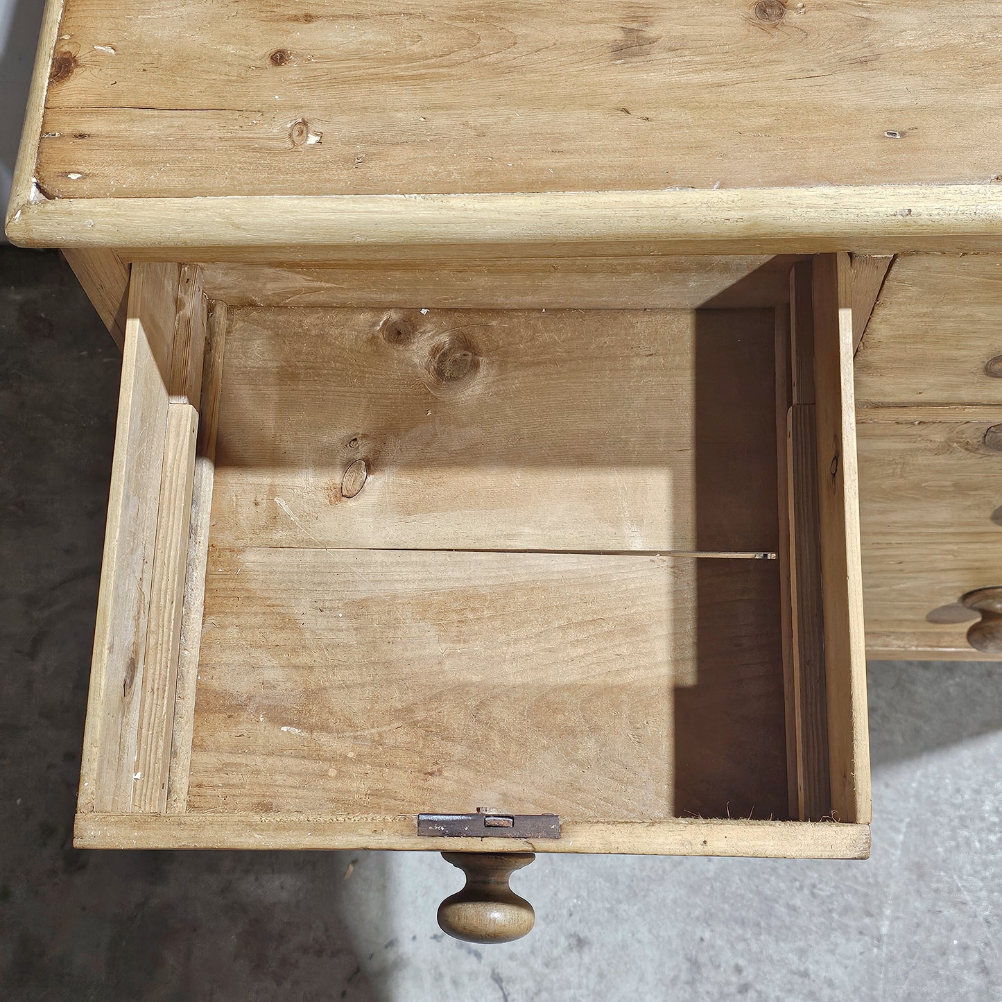 Antique English Pine Petite Dresser or Nightstand - Circa 1870
