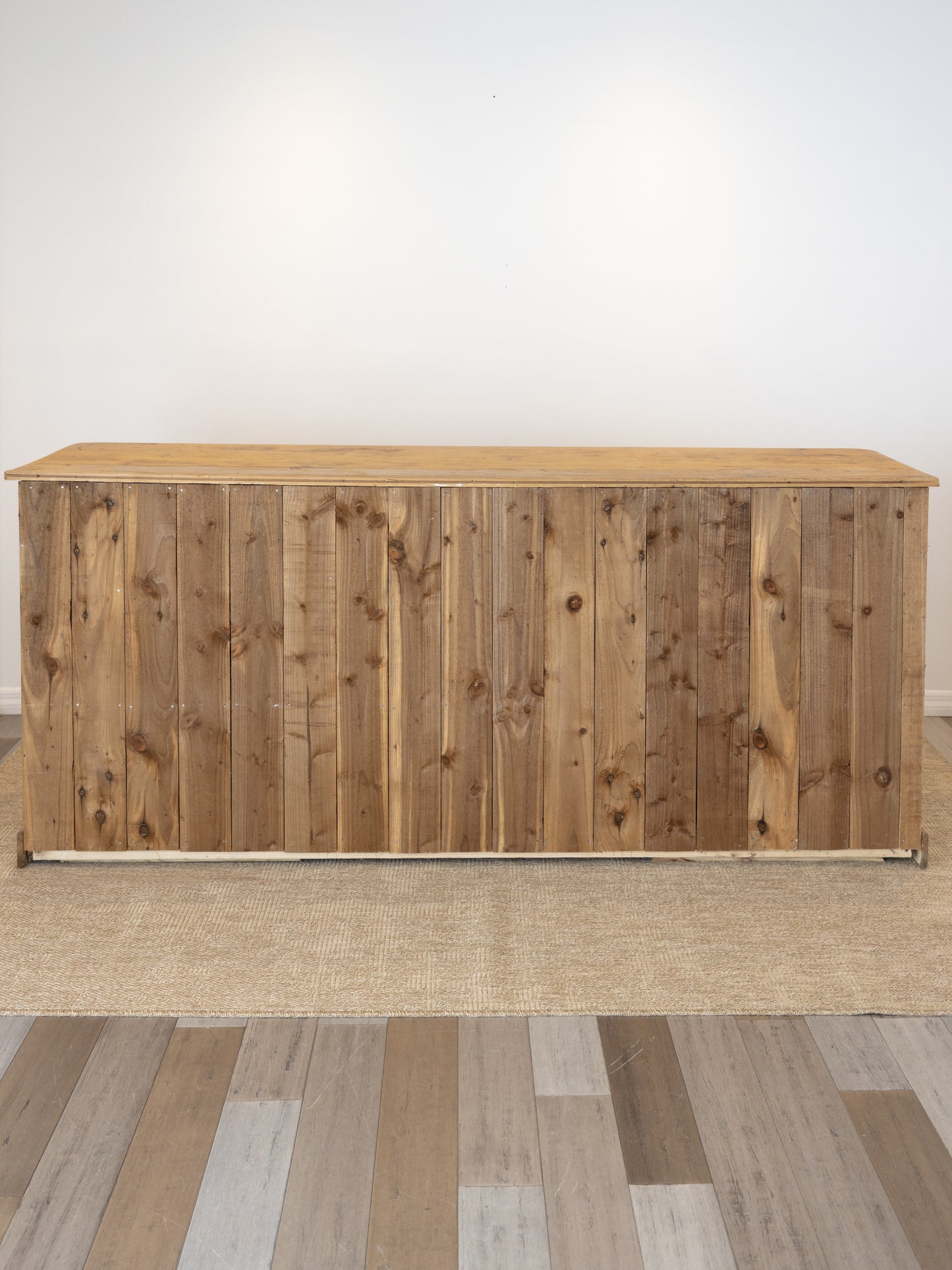 Antique English Pine Sideboard - Circa 1880