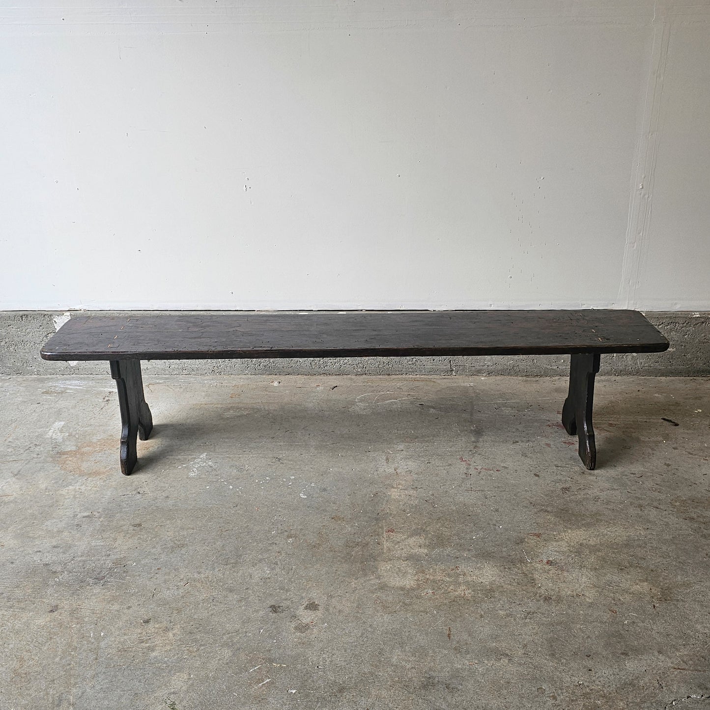 Antique Oak Bench - Circa 1910