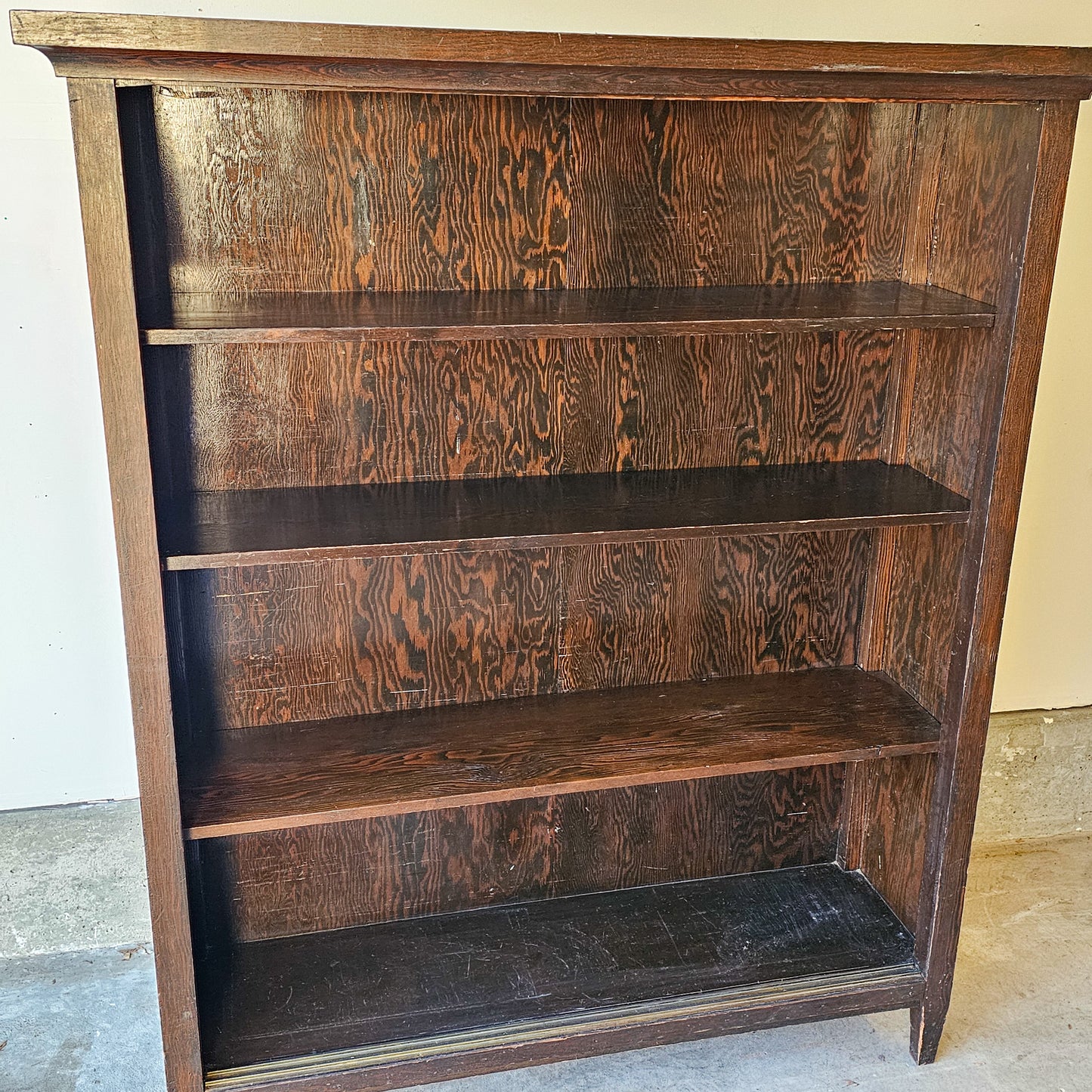 Antique Sliding Door Bookcase / Cabinet - Circa early 1900's