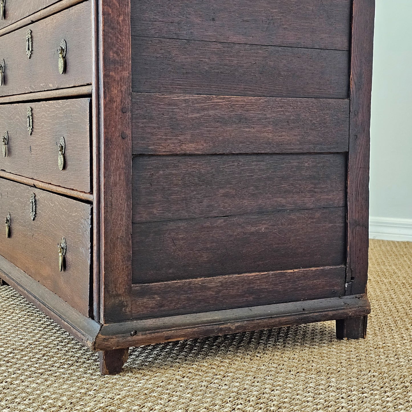 Antique English Oak Dresser - Circa 1780